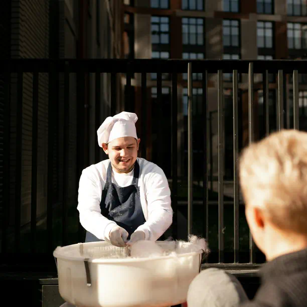 Cotton Candy Machine (Add-ons) at Houston event venue - Up Above Venue