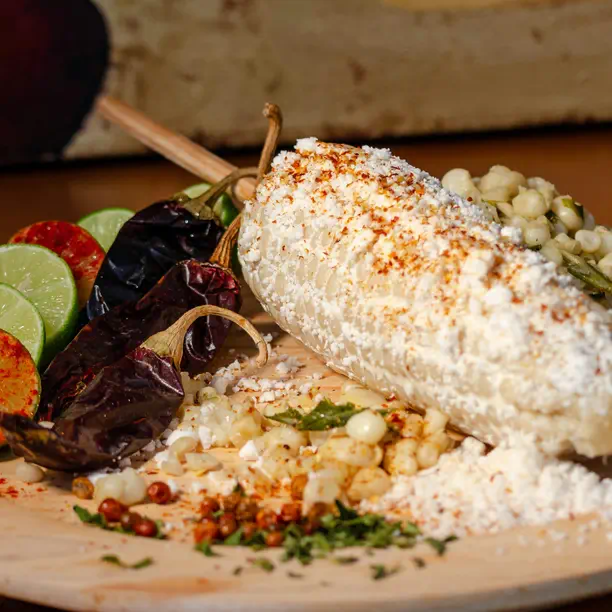 Elote (Add-ons) at Houston event venue - Up Above Venue