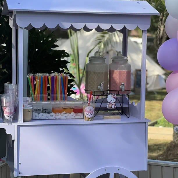 Snack cart (add-ons) at Houston event venue - Up Above Venue