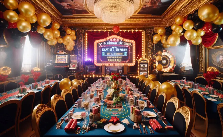 Casino Royale Night - Adult Birthday Party Theme